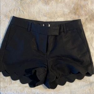 Loft scalloped edge shorts